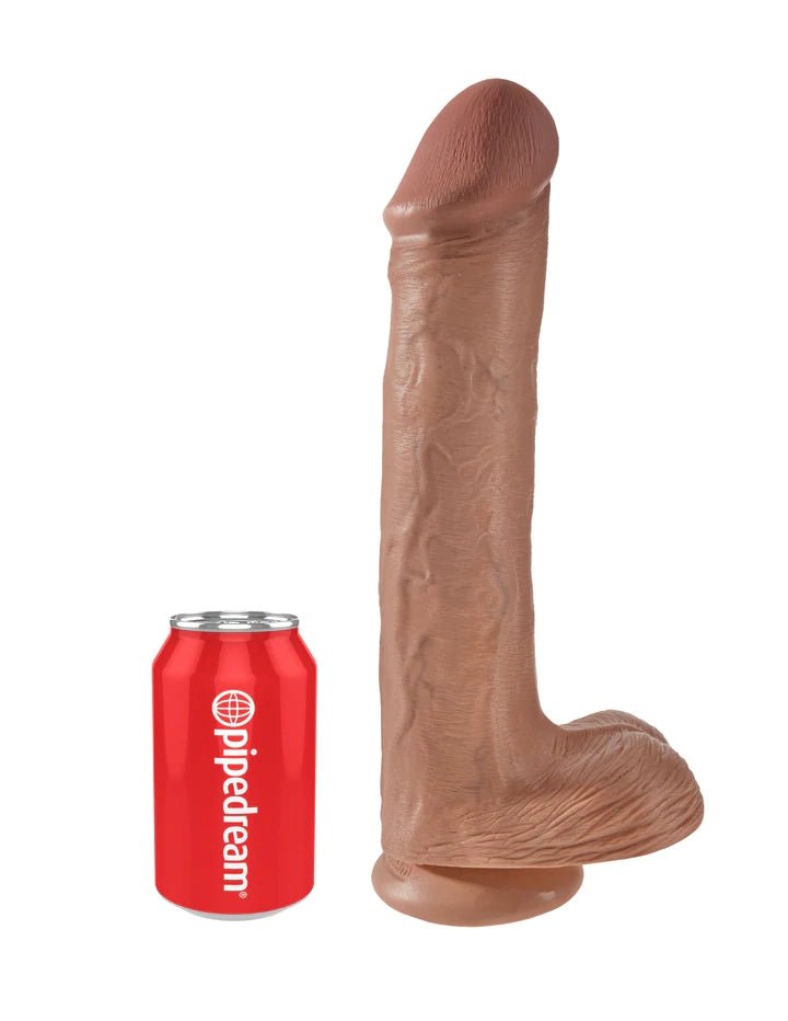King Cock Realistic Dildo With Balls - DILDOS - Romeo Romeo