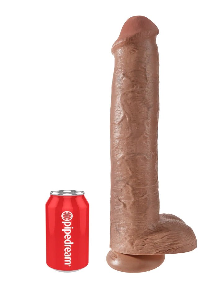 King Cock Realistic Dildo With Balls - DILDOS - Romeo Romeo