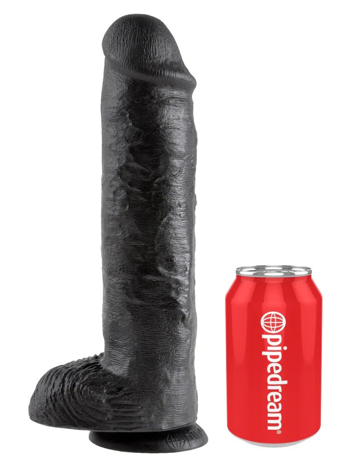 King Cock Realistic Dildo With Balls - DILDOS - Romeo Romeo