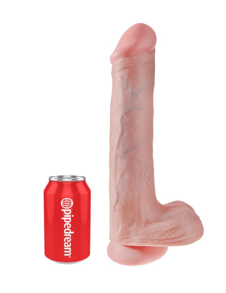 King Cock Realistic Dildo With Balls - DILDOS - Romeo Romeo