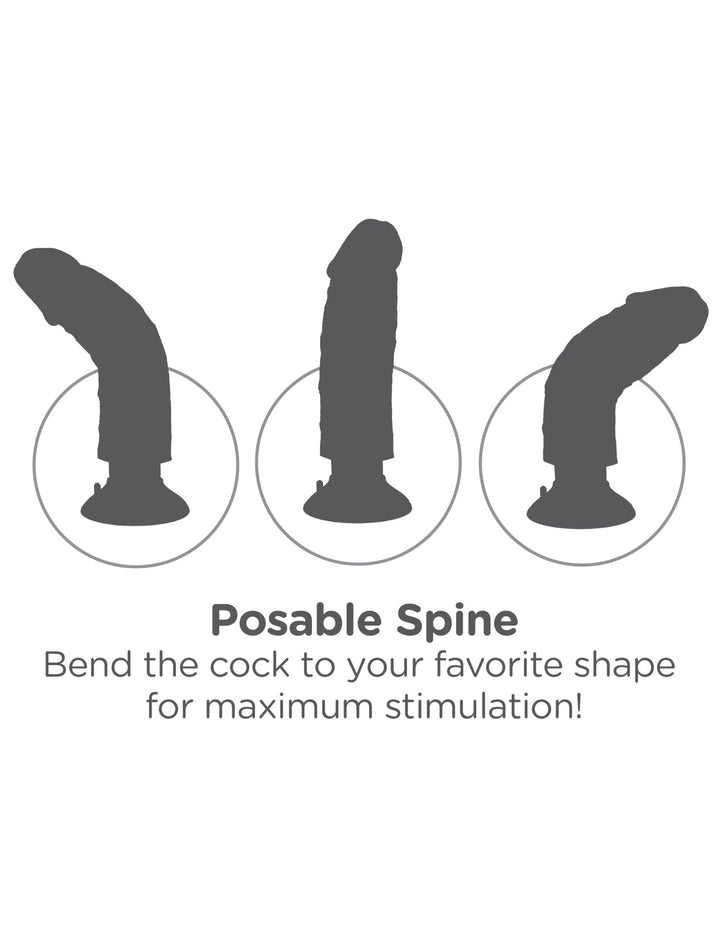 King Cock Vibrating Dildo - DILDOS - Romeo Romeo