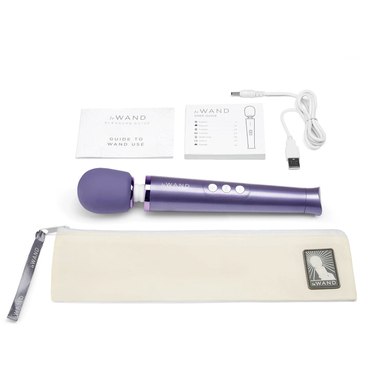 Le Wand Petite Rechargeable Wand Massager - VIBRATORS - Romeo Romeo