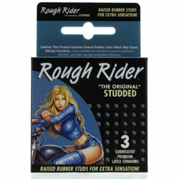 Lifestyles Rough Rider Studded 3Pk - MORE - Romeo Romeo