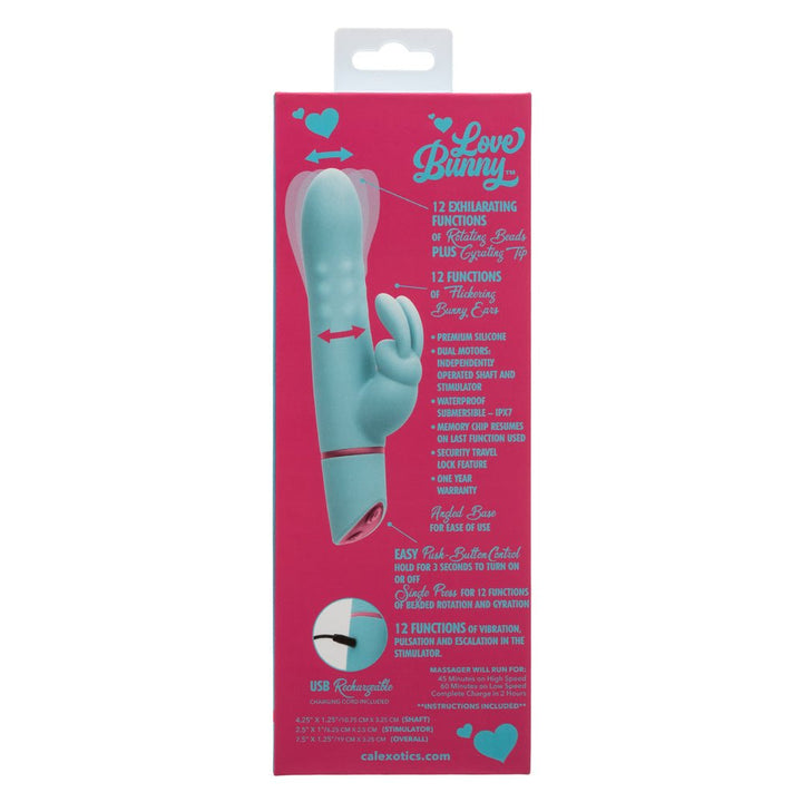 Love Bunny Rotating Bunny Rabbit Vibrator - VIBRATORS - Romeo Romeo