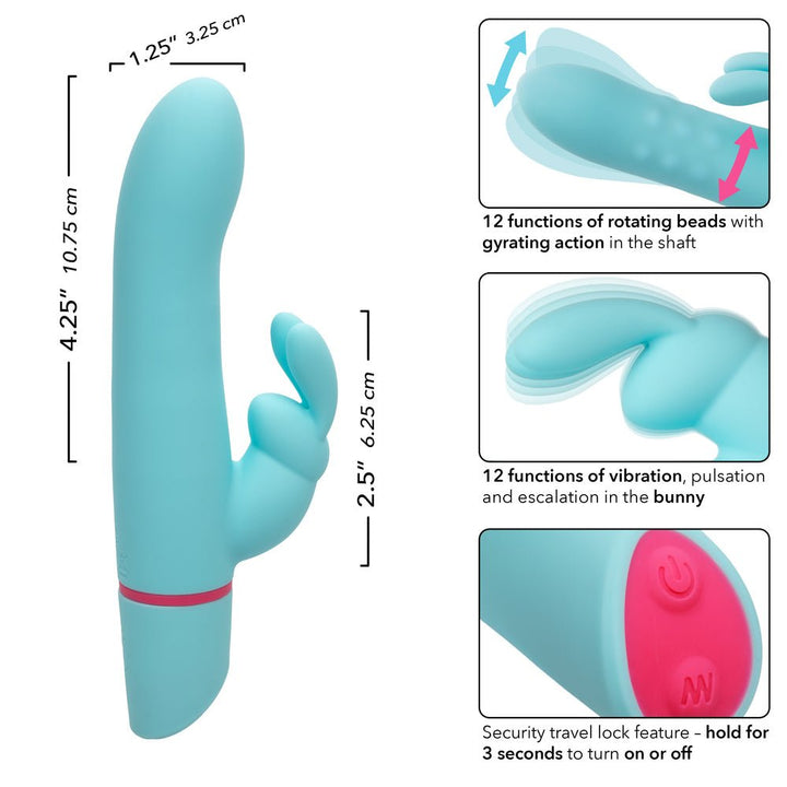 Love Bunny Rotating Bunny Rabbit Vibrator - VIBRATORS - Romeo Romeo