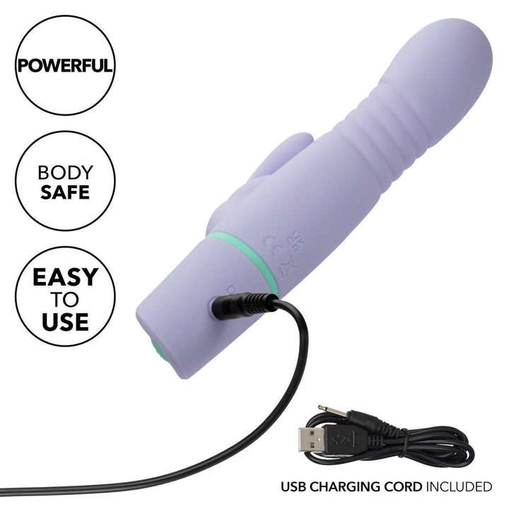 Love Bunny Thrusting Bunny Rabbit Vibrator - VIBRATORS - Romeo Romeo