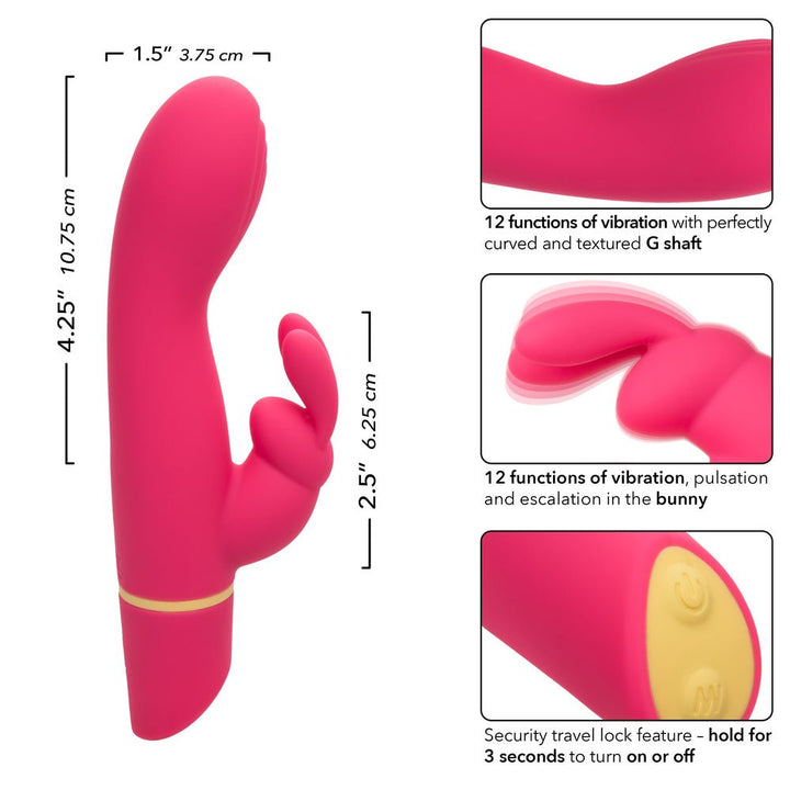 Love Bunny Vibrating G Bunny Rabbit Vibrator - VIBRATORS - Romeo Romeo