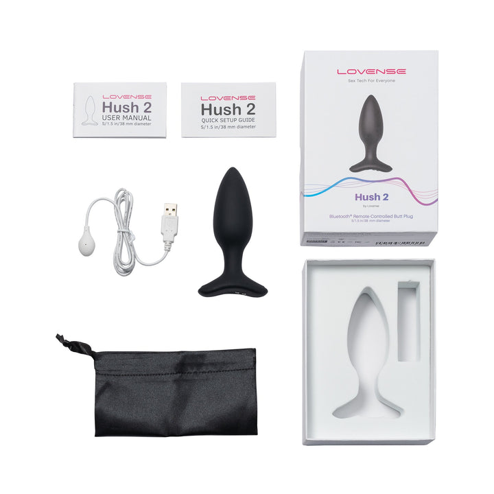 Lovense Hush Bluetooth Anal Plug - ANAL PLAY - Romeo Romeo