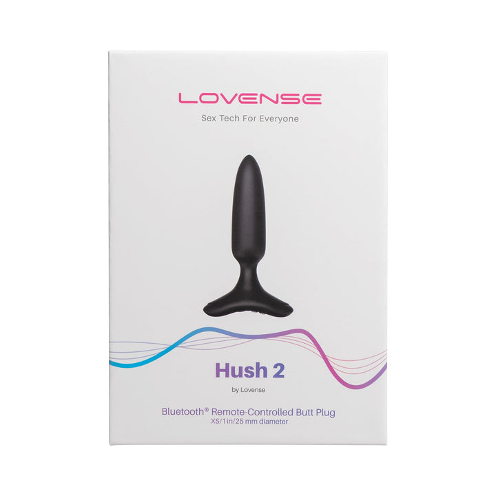 Lovense Hush Bluetooth Anal Plug - ANAL PLAY - Romeo Romeo