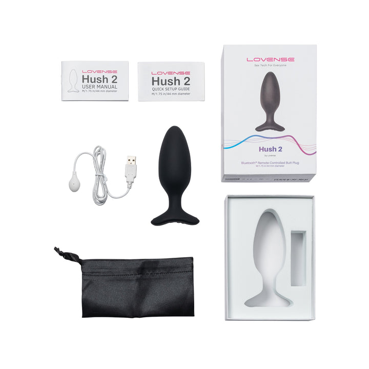 Lovense Hush Bluetooth Anal Plug - ANAL PLAY - Romeo Romeo