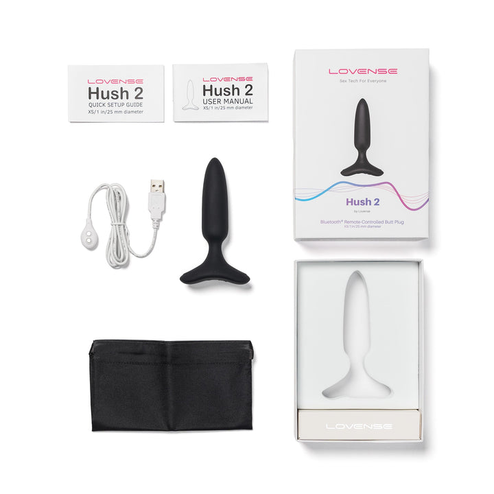 Lovense Hush Bluetooth Anal Plug - ANAL PLAY - Romeo Romeo