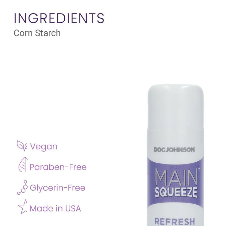 Main Squeeze Refresh Powder 1oz - LUBES - Romeo Romeo