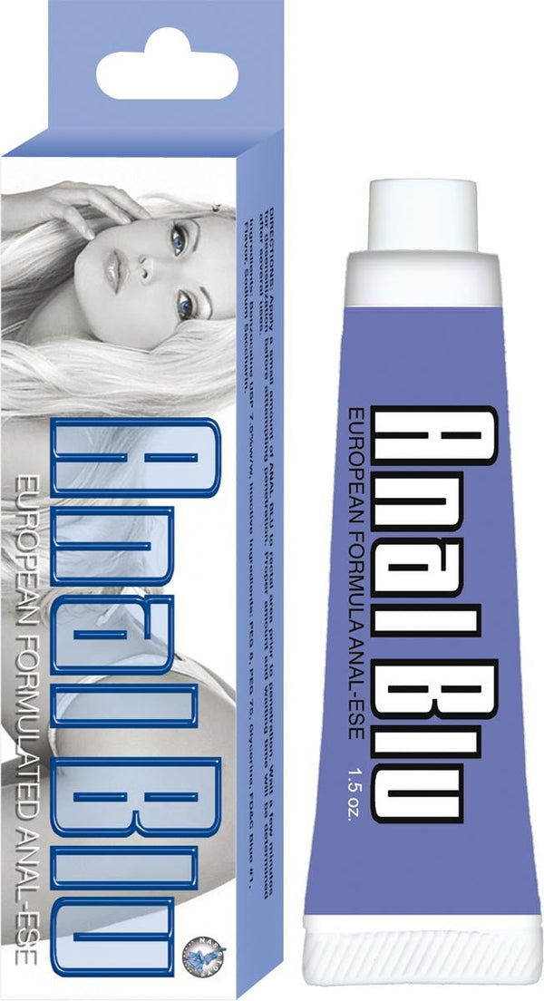 Nasstoys Anal Blu Euro - Style Anal Desensitizing Cream 1.5oz - ENHANCEMENTS - Romeo Romeo