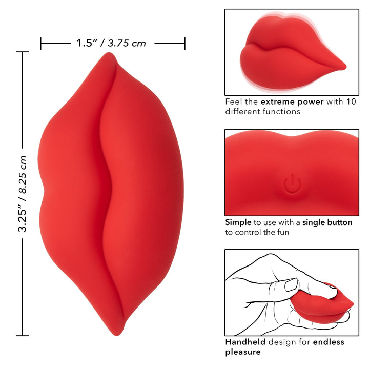 Naughty Bits Muah Mini Vibrator - VIBRATORS - Romeo Romeo