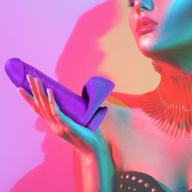 Neo Silicone Dual Density Cock With Balls - DILDOS - Romeo Romeo