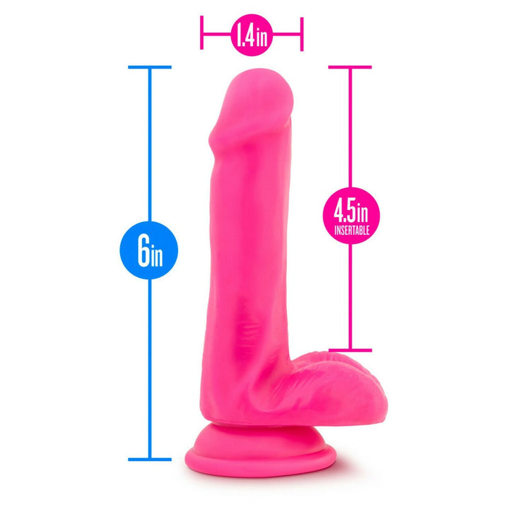 Neo Silicone Dual Density Cock With Balls - DILDOS - Romeo Romeo