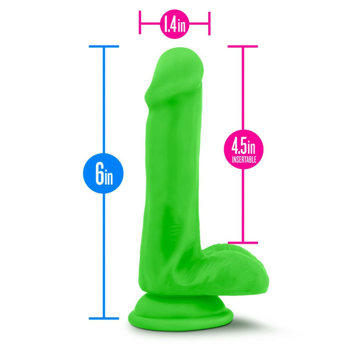 Neo Silicone Dual Density Cock With Balls - DILDOS - Romeo Romeo