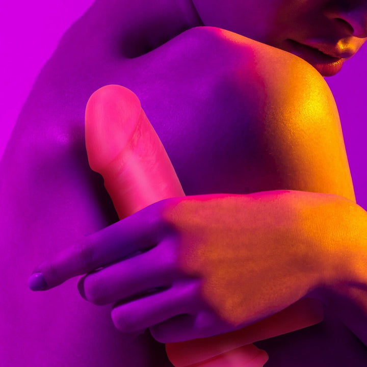 Neo Silicone Dual Density Cock With Balls - DILDOS - Romeo Romeo