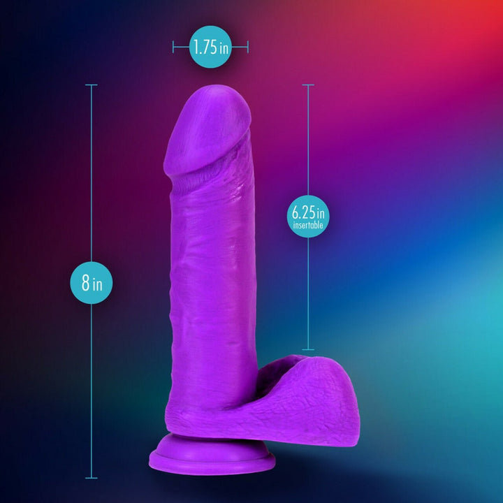 Neo Silicone Dual Density Cock With Balls - DILDOS - Romeo Romeo