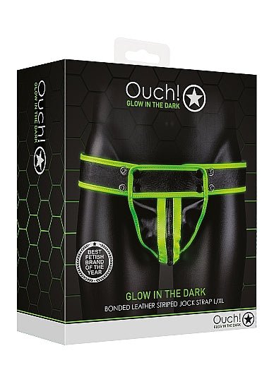 OUCH! Glow - In - The - Dark Striped Jockstrap - FOR HIM - Romeo Romeo
