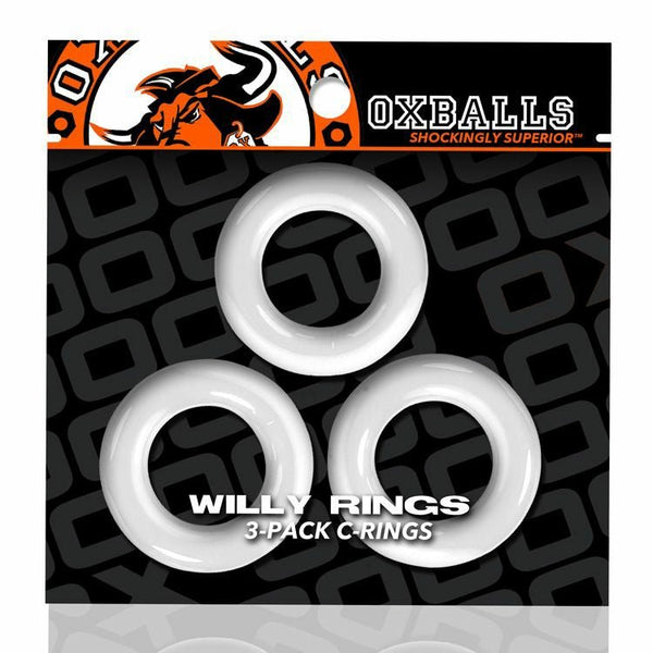 Oxballs Willy Rings 3 - Pack Cock Ring Set - FOR HIM - Romeo Romeo