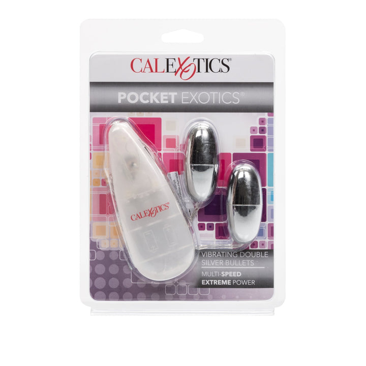 Pocket Exotics Vibrating Double Bullets - VIBRATORS - Romeo Romeo