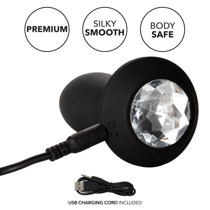 Power Gems Vibrating Crystal Petite Probe - ANAL PLAY - Romeo Romeo