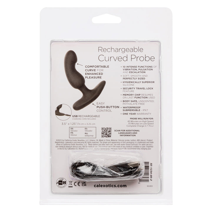 Rechargeable Curved Probe - ANAL PLAY - Romeo Romeo