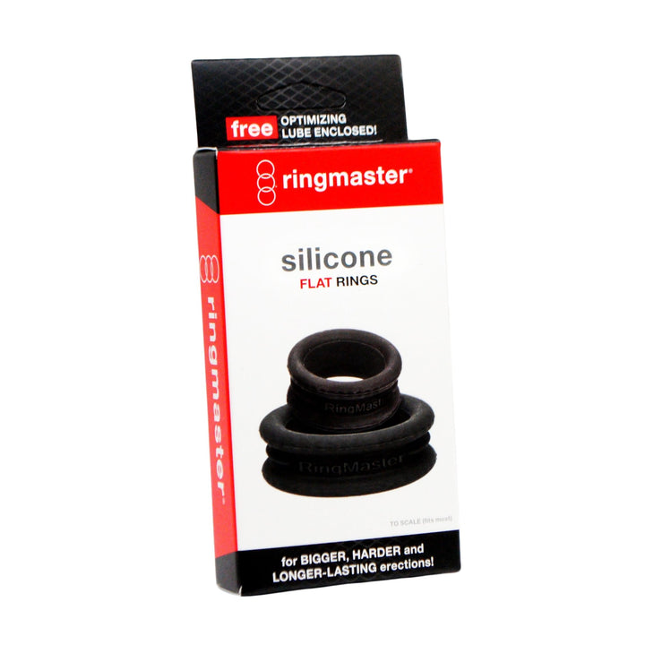 RingMaster Silicone Flat Rings - FOR HIM - Romeo Romeo