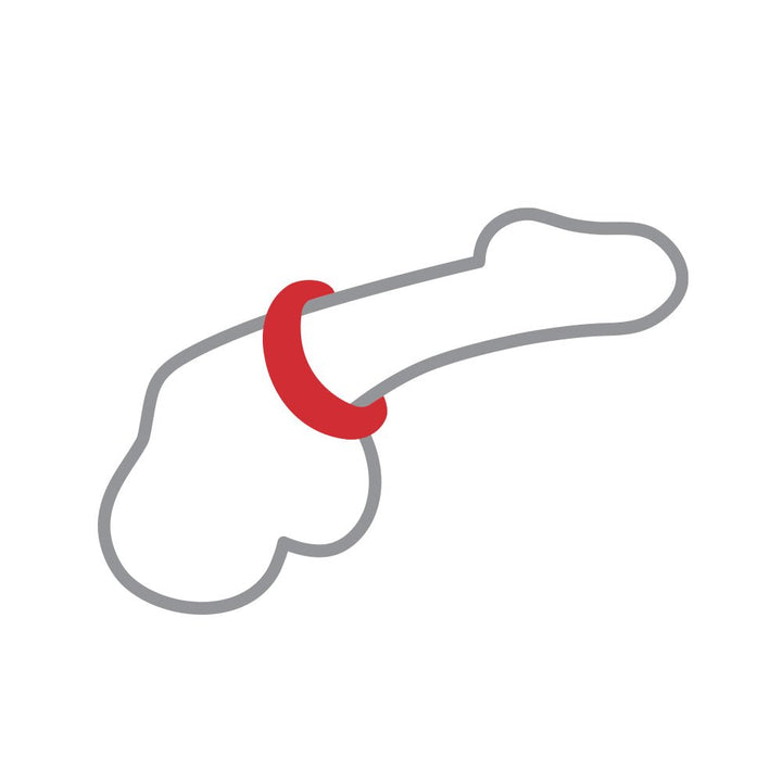 RingMaster Silicone Flat Rings - FOR HIM - Romeo Romeo