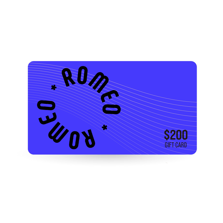 Romeo Romeo Gift Cards - Romeo Romeo