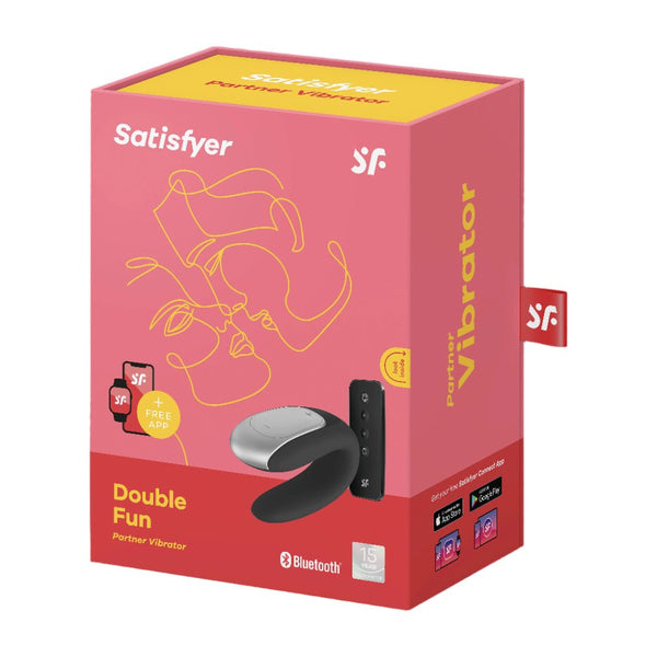 Satisfyer Double Plus | Remote Control Partner Vibrator with Deep Vibes | Discreet Delivery Romeo Romeo Satisfyer Double Plus | Remote Control Partner Vibrator with Deep Vibes | Discreet Delivery Romeo Romeo