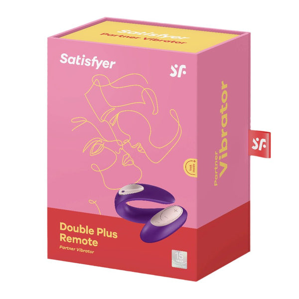 Satisfyer Double Plus Remote - VIBRATORS - Romeo Romeo