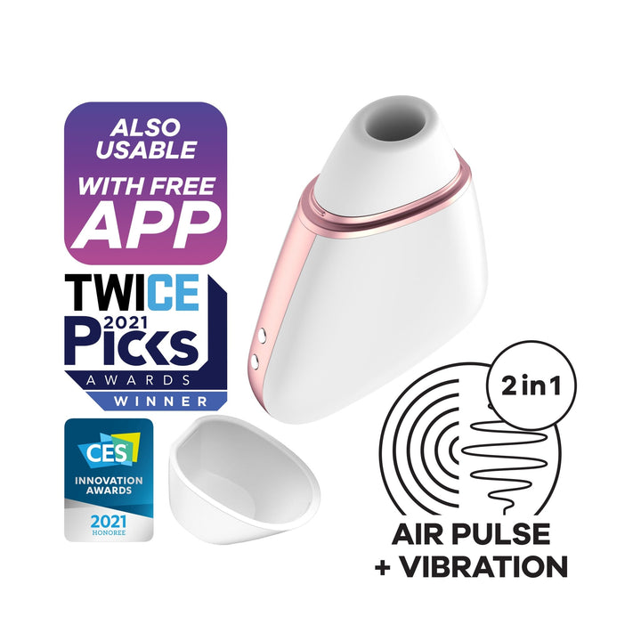 Satisfyer Love Triangle Air Pulse Massager - VIBRATORS - Romeo Romeo