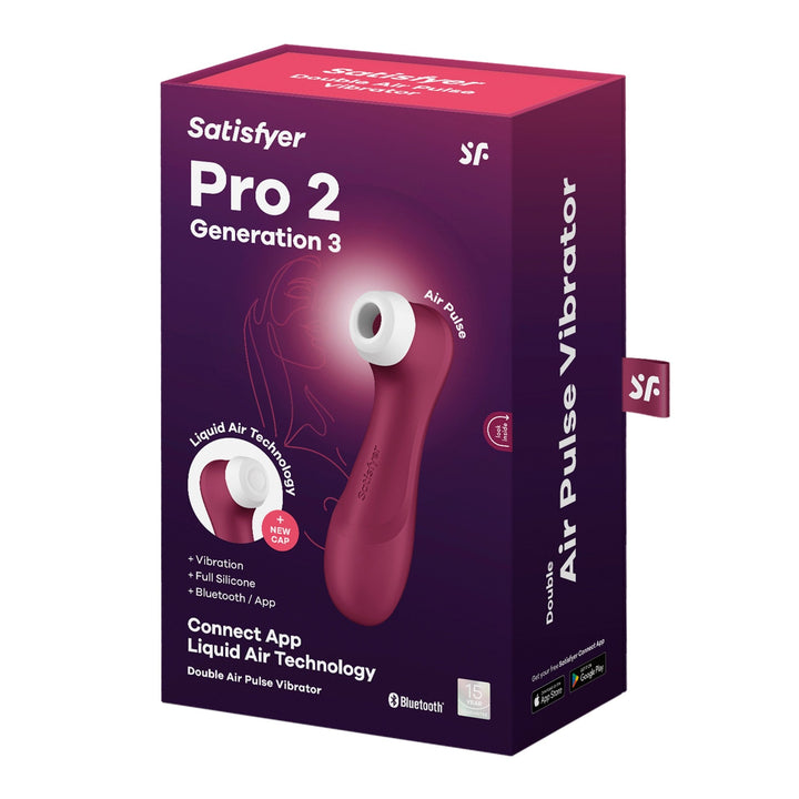 Satisfyer Pro 2 Generation 3 With Liquid Air + App - VIBRATORS - Romeo Romeo