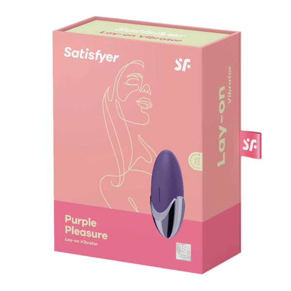 Satisfyer Purple Pleasure Lay - On Vibrator - VIBRATORS - Romeo Romeo