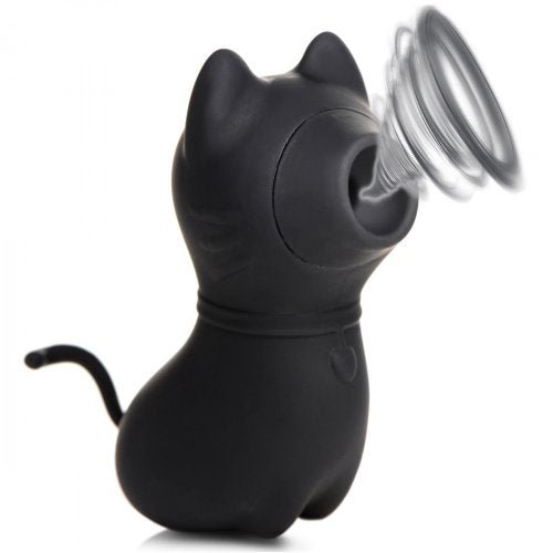 Shegasm Sucky Kitty 7x Clitoral Stimulator - Black - VIBRATORS - Romeo Romeo