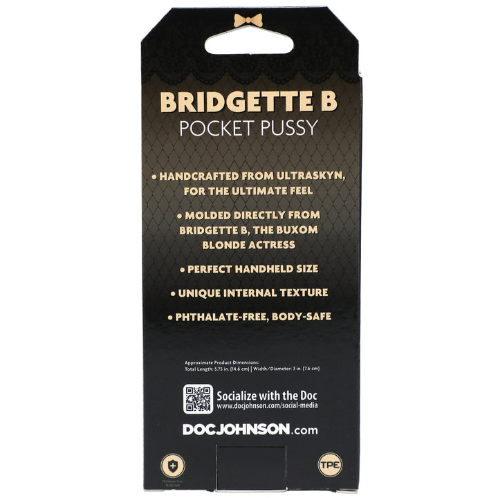 Signature Strokers Ultraskyn Pocket Pussy - Bridgette B - FOR HIM - Romeo Romeo