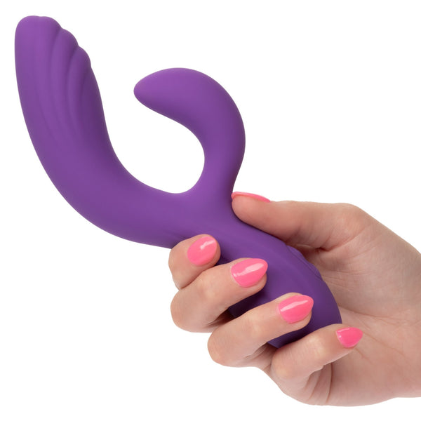 Stella "C" Curve Silicone Clit Vibrator - VIBRATORS - Romeo Romeo