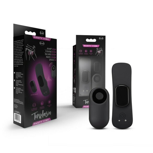 Temptasia Control Panty Vibe - Black - VIBRATORS - Romeo Romeo