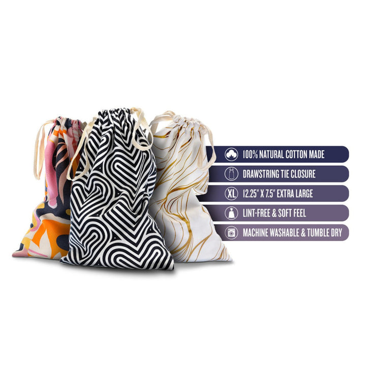 The Collection - Cotton Toy Bag - Assorted - MORE - Romeo Romeo
