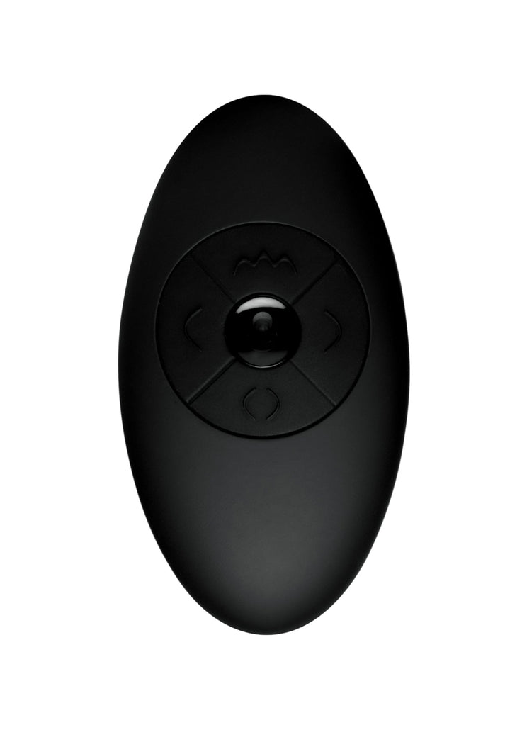 ThunderPlugs Silicone Vibrating & Thrusting Plug with Remote Control - ANAL PLAY - Romeo Romeo