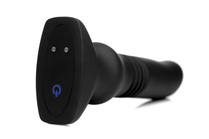 ThunderPlugs Silicone Vibrating & Thrusting Plug with Remote Control - ANAL PLAY - Romeo Romeo