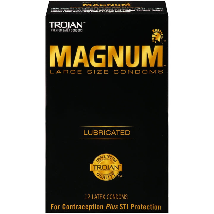 Trojan Magnum Large Size Condoms - MORE - Romeo Romeo