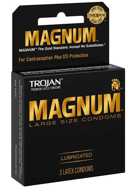 Trojan Magnum Large Size Condoms - MORE - Romeo Romeo