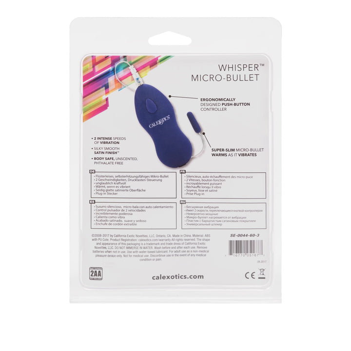 Whisper Micro Bullet - VIBRATORS - Romeo Romeo