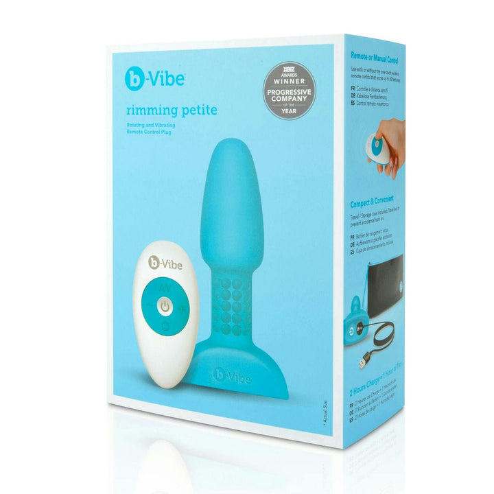 B - Vibe Rimming Plug - ANAL PLAY - Romeo Romeo