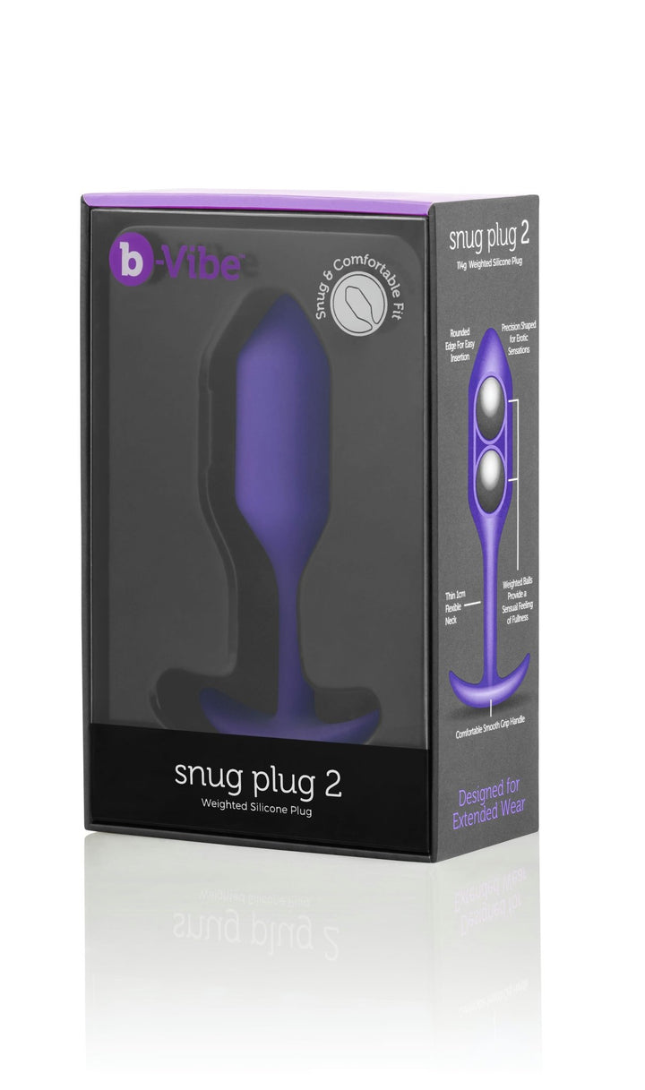 B - Vibe Snug Plug - ANAL PLAY - Romeo Romeo