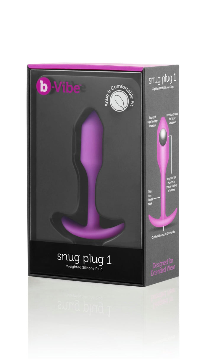 B - Vibe Snug Plug - ANAL PLAY - Romeo Romeo