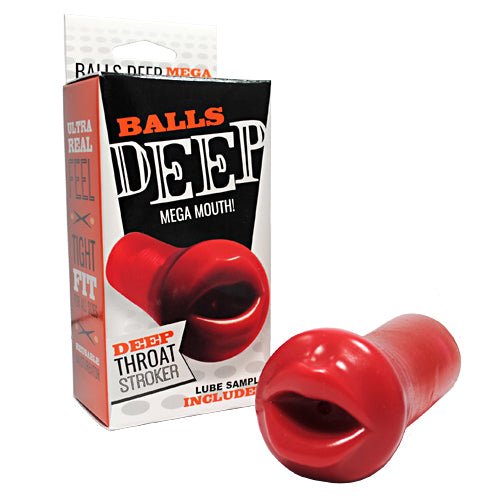 Balls Deep Mega Mouth Stroker - FOR HIM - Romeo Romeo